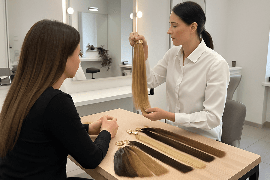 Revoluciona tu estilo con extensiones de cabello. Descubre tipos, elige color y calidad, y transforma tu apariencia con asesoramiento experto.