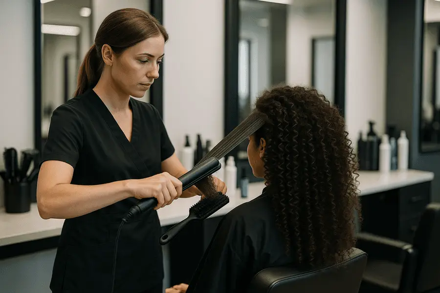 ¿Quieres convertir tus rizos en un pelo liso y brillante? Descubre técnicas innovadoras de alisado e hidratación adaptadas a tu cabello.