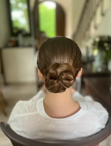 peinado recogido para bodas